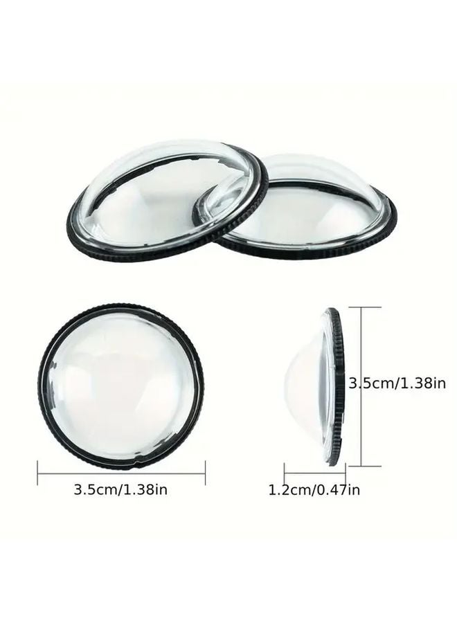 Insta360 X5 Action Camera Twist Glass Lens Protector Compact Removable 2 Pack - Image 2